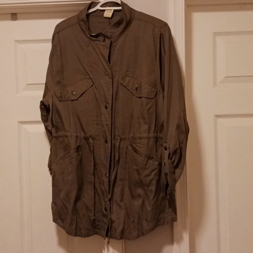 Faded glory  casual hunter Green  jacket